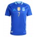 Maillot de foot Argentine Rodrigo De Paul #7 Extérieur vêtements Copa America 2024 Manches Courtes